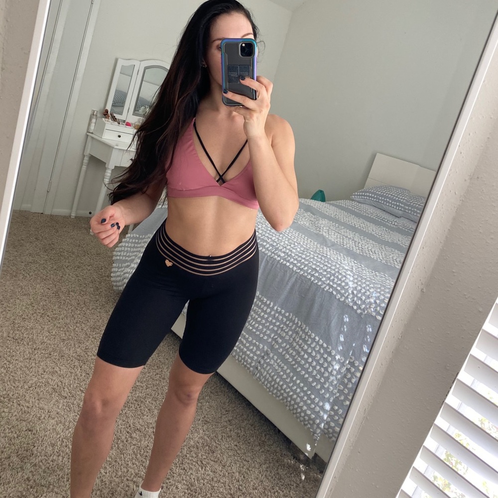‼️SOLD‼️Cute Booty Lounge biker shorts